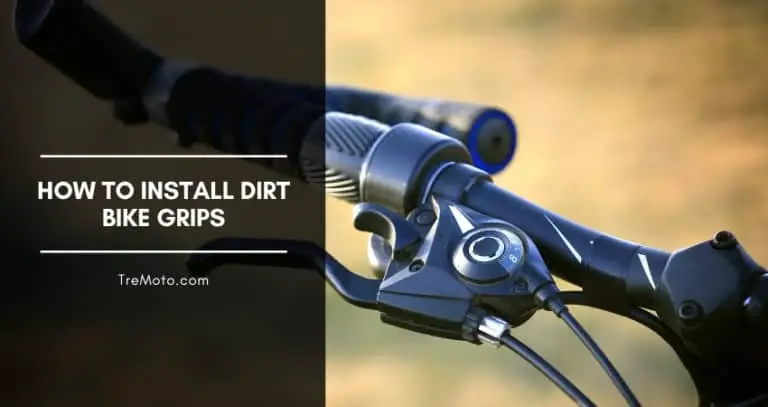 How to Install Dirt Bike Grips