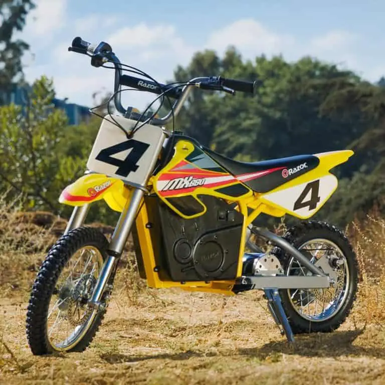 Razor MX650 Review Authentic Motocross Dirt Bike Geometry