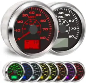 BLUERICE 7 Backlight Universal GPS Speedometer