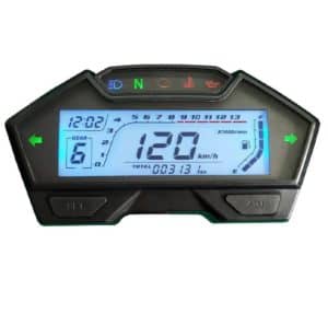 SAMDO Universal Motorcycle Speedometer Odometer Tachometer RPM Speedometer Gauge