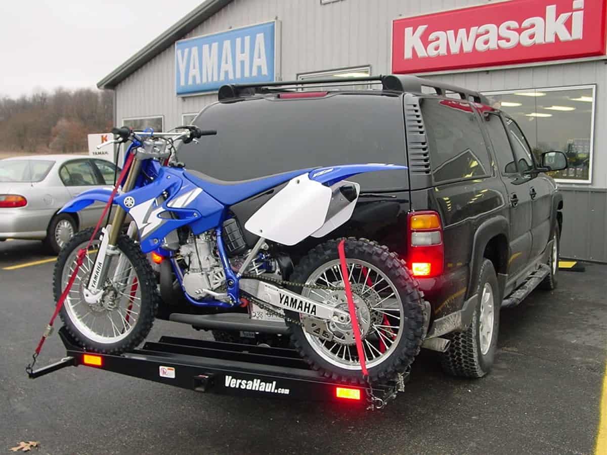 dirt bike hitch for car