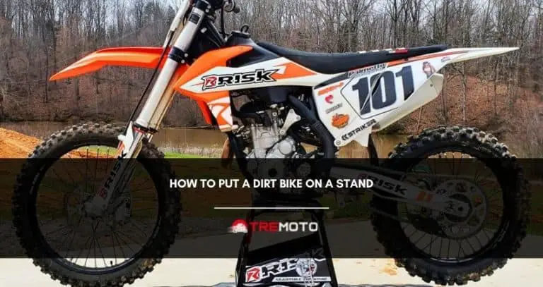 How To Put A Dirt Bike On A Stand