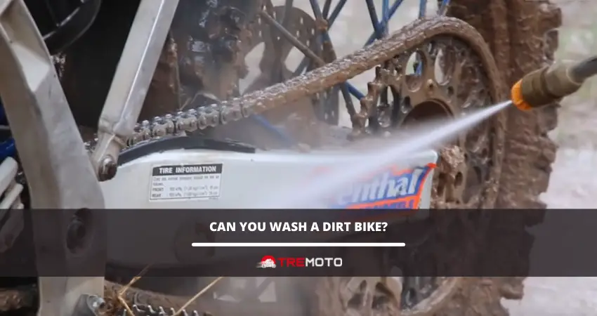 Can You Wash A Dirt Bike