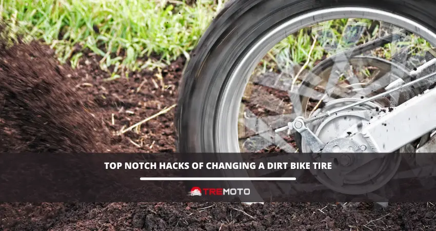 How to change dirt bike tire