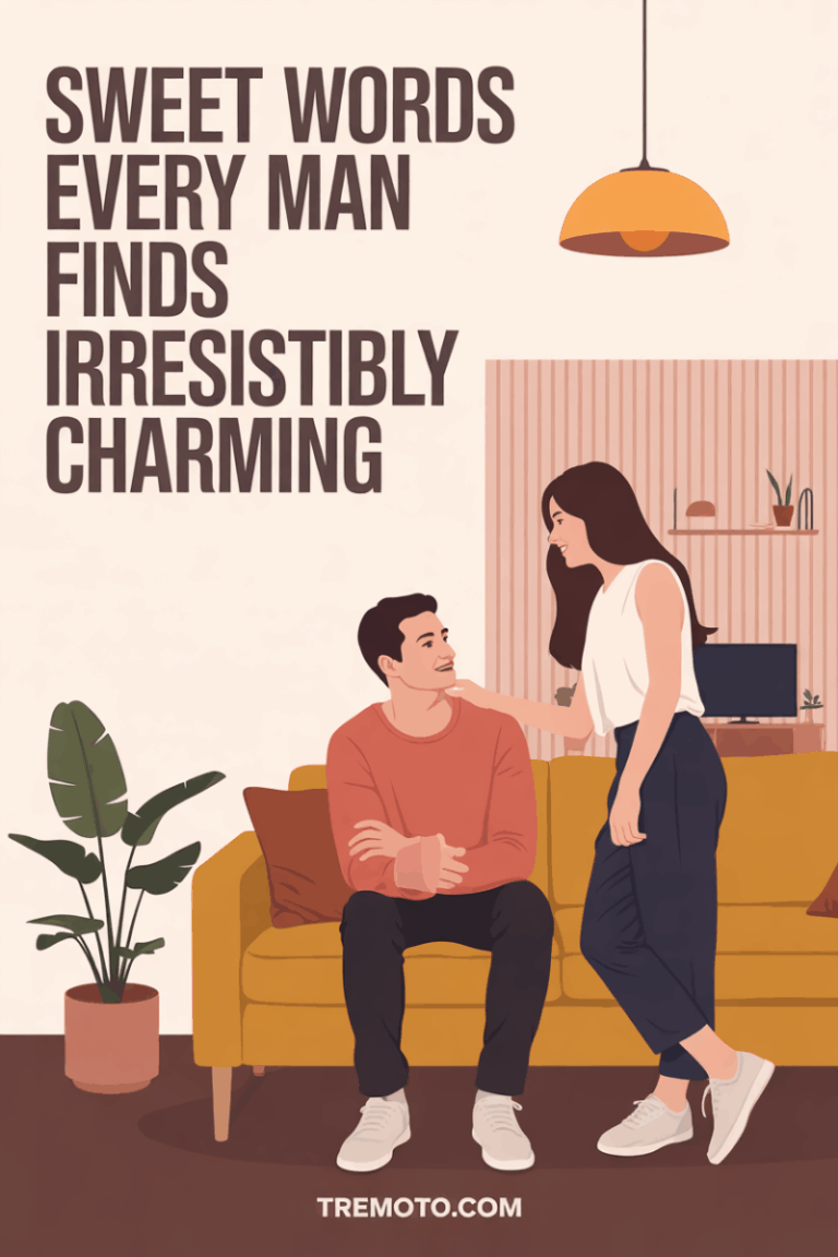 Sweet Words Every Man Finds Irresistibly Charming